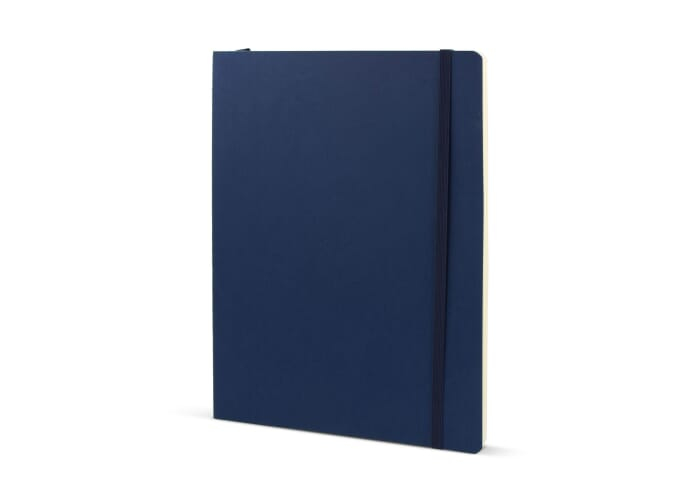 Cahier publicitaire à couverture souple Maxi Bleu foncé